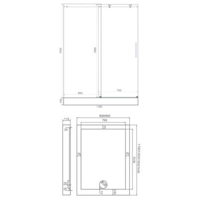   GOOD DOOR Puerta WTW-120-C-CH (,  3)