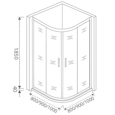   GOOD DOOR LATTE R-90-C-WE (,  3)