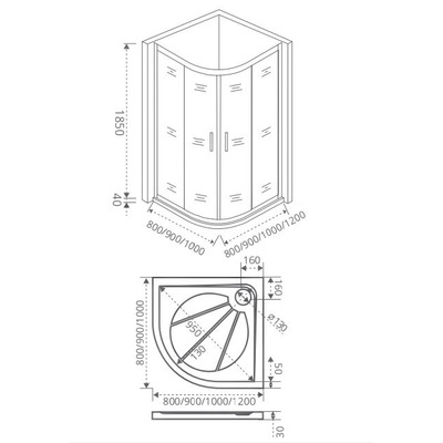   GOOD DOOR INFINITY R-80-C-CH (,  5)