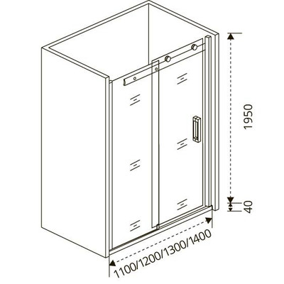   GOOD DOOR ALTAIR WTW-120-C-CH (,  4)