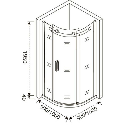   GOOD DOOR Galaxy R-100-C-CH (,  3)