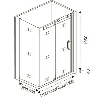   GOOD DOOR Puerta SP-90 -C-CH (,  3)