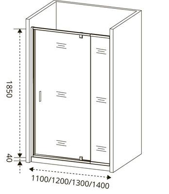   GOOD DOOR ORION WTW - PD -90-C-CH (,  2)