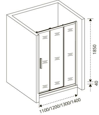   GOOD DOOR ORION WTW-100-C-CH (,  2)