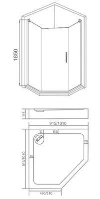   GOOD DOOR PANDORA PNT-100-T-CH (,  3)