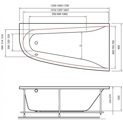    Vayer Boomerang 1600X900x450 R (,  1)