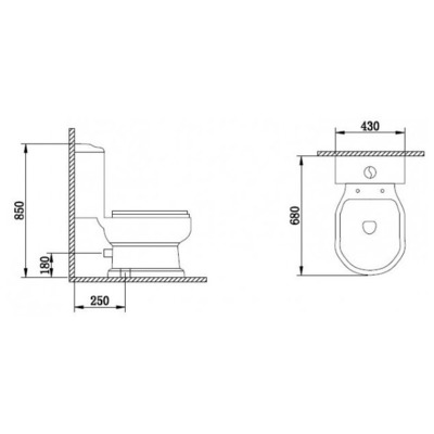  Aksy Bagno Rome P-3813 Chrome (c , ) (,  1)