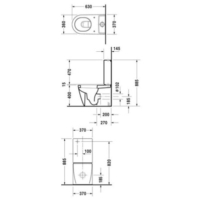  DURAVIT Starck 2 214509+093300 (,  1)