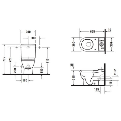  DURAVIT Starck 3 012609+092000 ( ) (,  1)