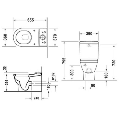  DURAVIT Starck 3 012809+092000 ( ) (,  1)