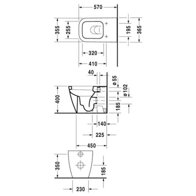  DURAVIT Happy D.2 215909 ( ) (,  1)