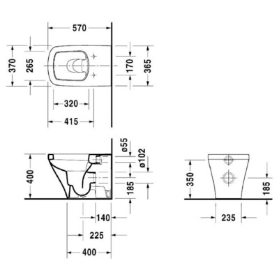  DURAVIT DuraStyle 215009 ( , ) (,  1)