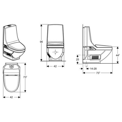 - GEBERIT Balena 8000 180.153.11.1 (,  1)