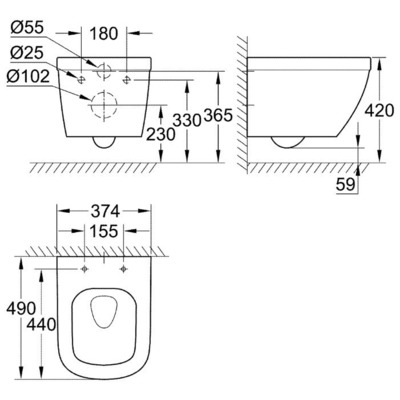  Grohe Euro Ceramic NW0028 (,  1)