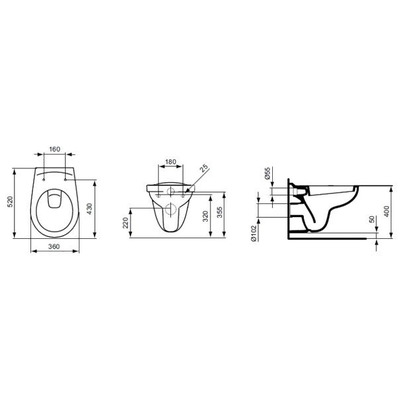    Ideal STANDARD Eurovit W550101 (,  2)