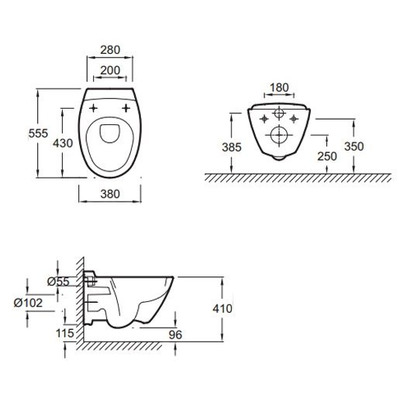    Jacob Delafon Presquile E4440-00+E5504-NF+ E4326-CP (,  1)