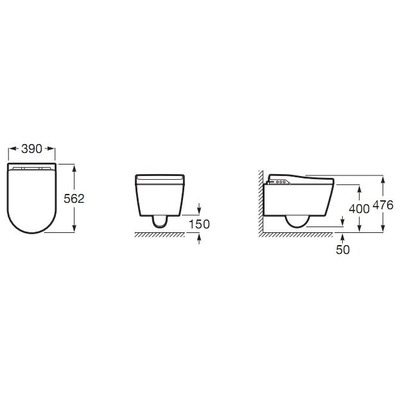 - Roca Inspira In-Wash A803060001 (,  1)