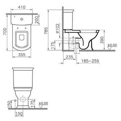 - VitrA Serenada 9722B003-7205 (,  1)