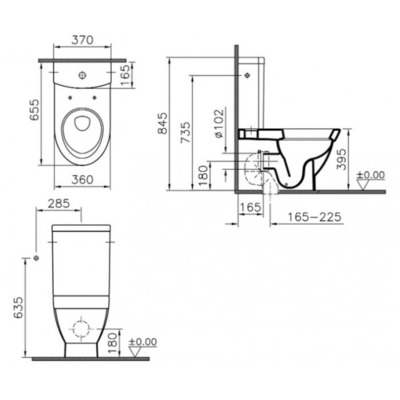  VitrA Form 500 9730B003-7202 (,  1)