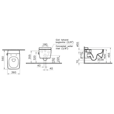 - VitrA Metropole 7672B003-1687 (,  1)