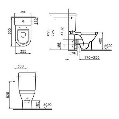  VitrA S50 9736B003-7202 (,  1)