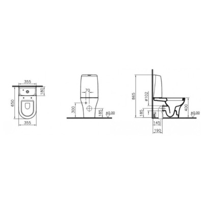  VitrA Zentrum 9012B003-7200 (,  1)