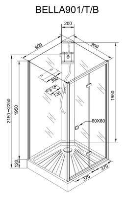 BELLA901B (90*90*215-225)    ,   ,   ,  ,  , ,  ,    5 ,    6 ,    (,  1)