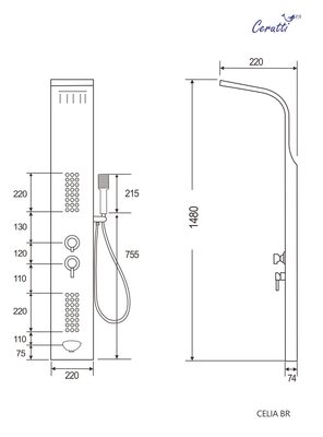   Cerutti SPA CELIA BR CT10405,  (,  2)