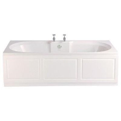  Heritage Dorchester Double Ended 2 Taphole Bath 1700x750 (,  1)