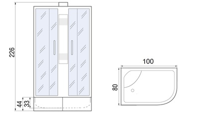 NARA / XL 100/80/44 MT R     ()